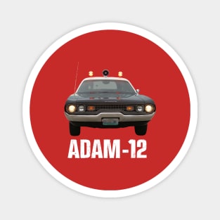 Adam 12 - Patrol Car - 60s/70s Cop Show Magnet